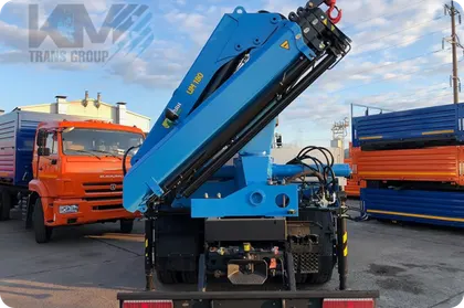 Автомобиль КАМАЗ 65117 с крано-манипуляторной установкой ИМ-180