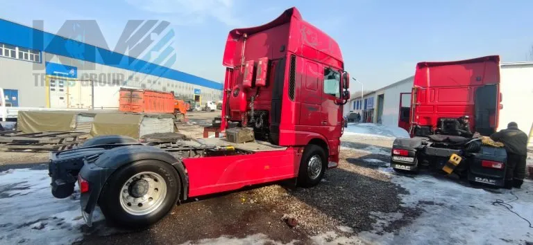 Гидрофикация тягачей DAF под бензовоз. Фото 1