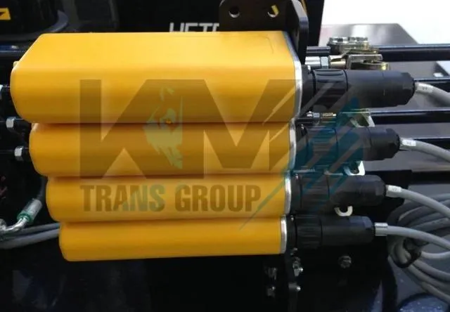 Монтаж комплекта дистанционного управления на КМУ HYVA HB200E2. Фото 1